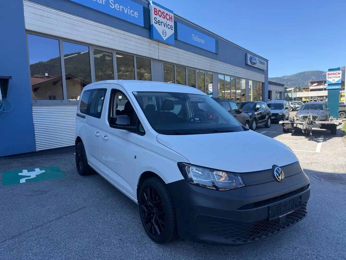 Volkswagen Caddy Entry / Erstbesitz Weiß - 1