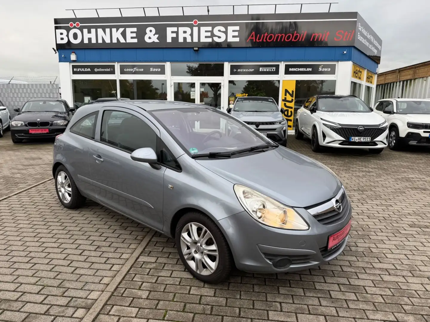 Opel Corsa D Edition KLIMA ALLWETTER REIFEN TÜV 26 Silber - 1