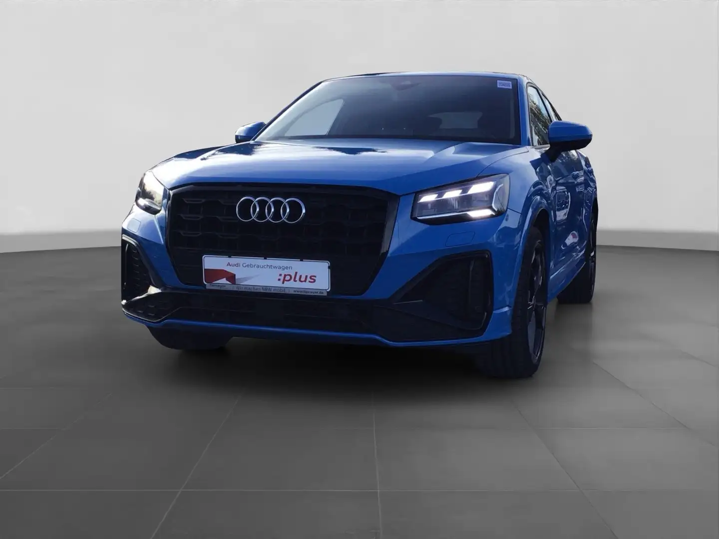 Audi Q2 35 TFSI 2x S LINE MATRIX ROTOR19 OPS PRIVACY Blau - 2