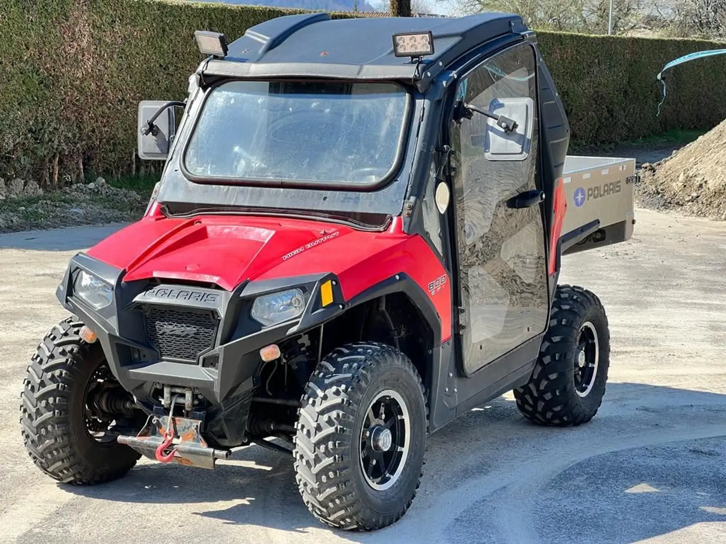 Polaris RZR 800 RZR Ranger 800 mit Raupen und Schneepflug - 2