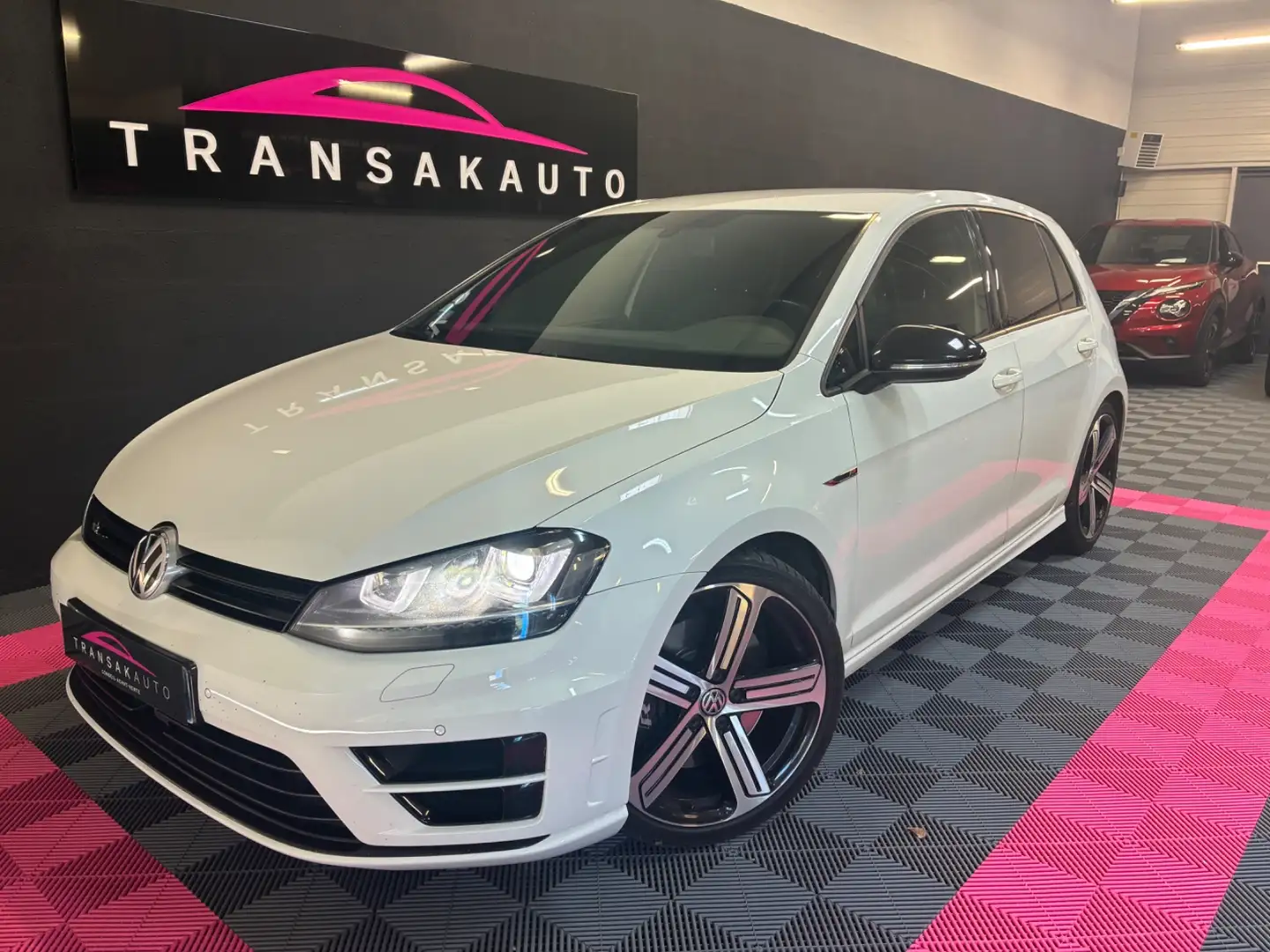 Volkswagen Golf R Blanc - 1