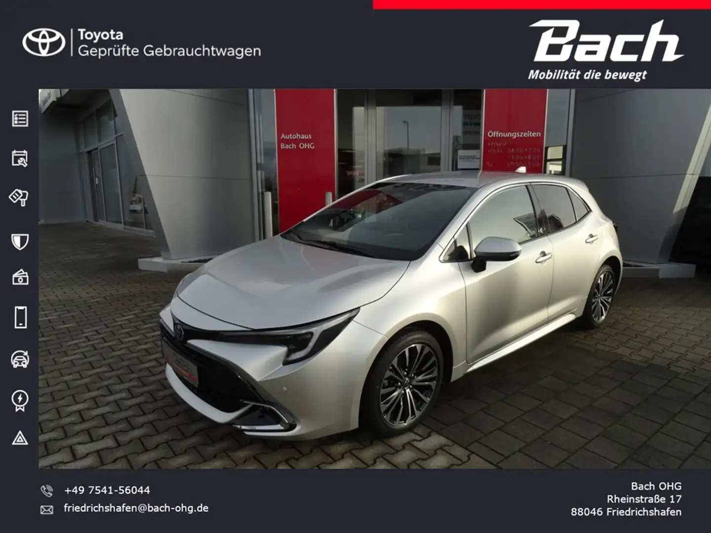 Toyota Corolla 1.8 Hybrid Team-D mit Technik-Paket Argento - 1