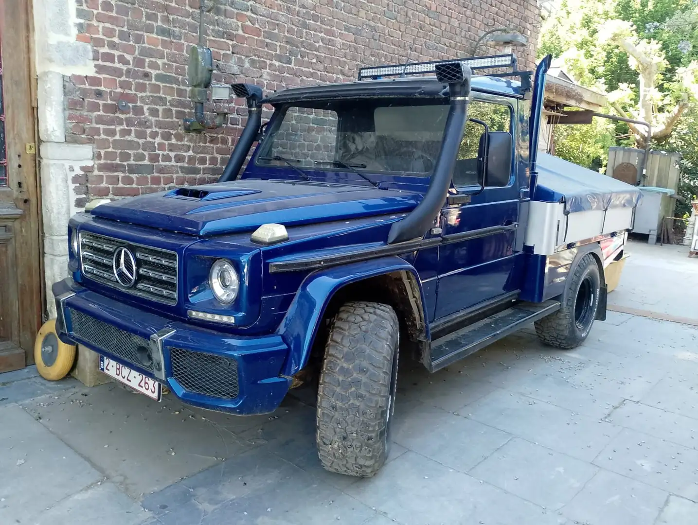 Mercedes-Benz G 300 Pickup Bleu - 1