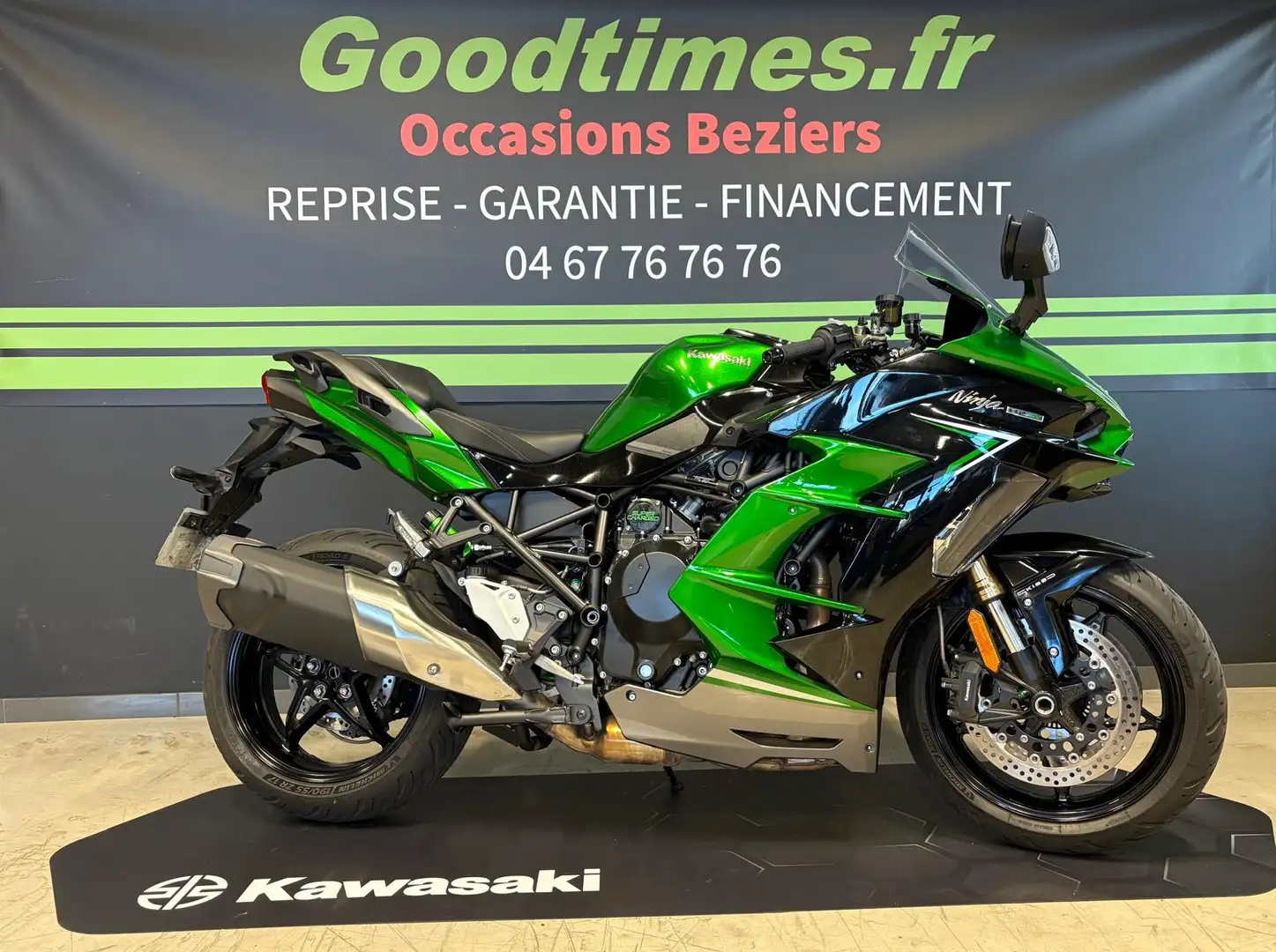 Kawasaki Ninja H2 Grün - 1