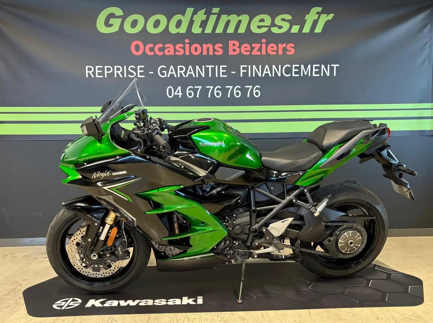 Kawasaki Ninja H2 Grün - 2