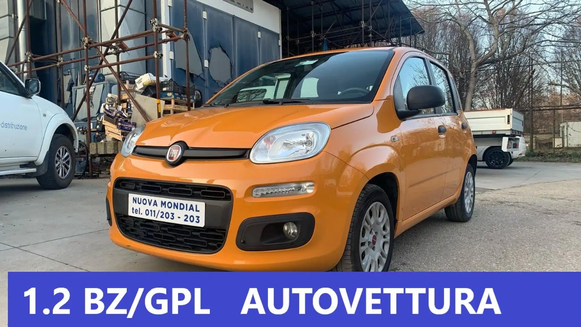 Fiat Panda 1.2 BENZINA/GPL DELLA CASA Orange - 1