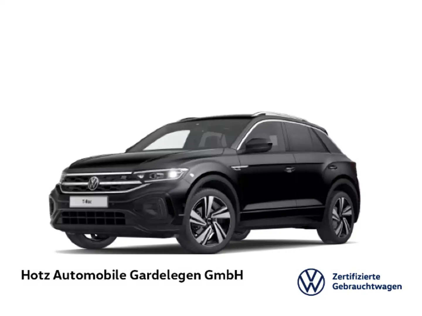 Volkswagen T-Roc 1.5 TSI DSG R-Line AHK/LED/KAMERA Schwarz - 1