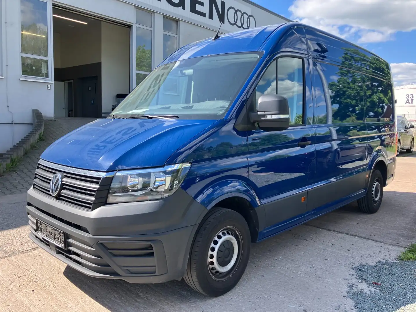 Volkswagen Crafter 35 Kasten 2.0 TDI DSG Navi*Klima*RFK*GRA Blauw - 2
