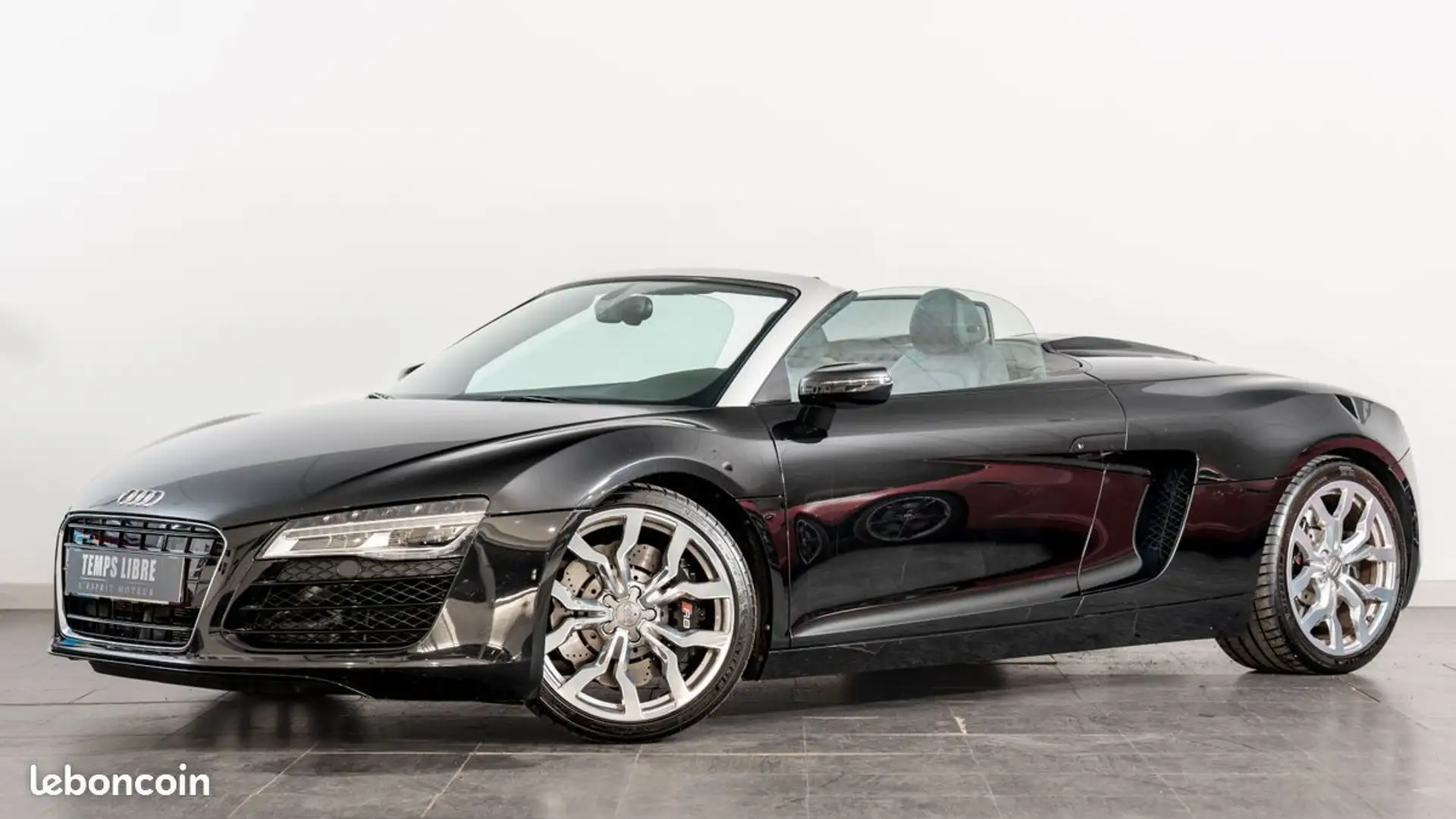 Audi R8 4.2 V8 FSI 430ch Schwarz - 1