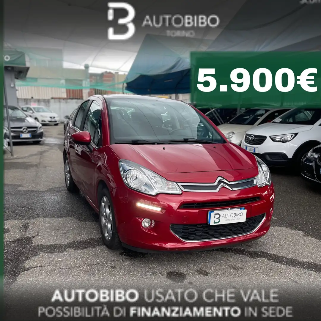 Citroen C3 1.2 VTi 82 Exclusive Rot - 1