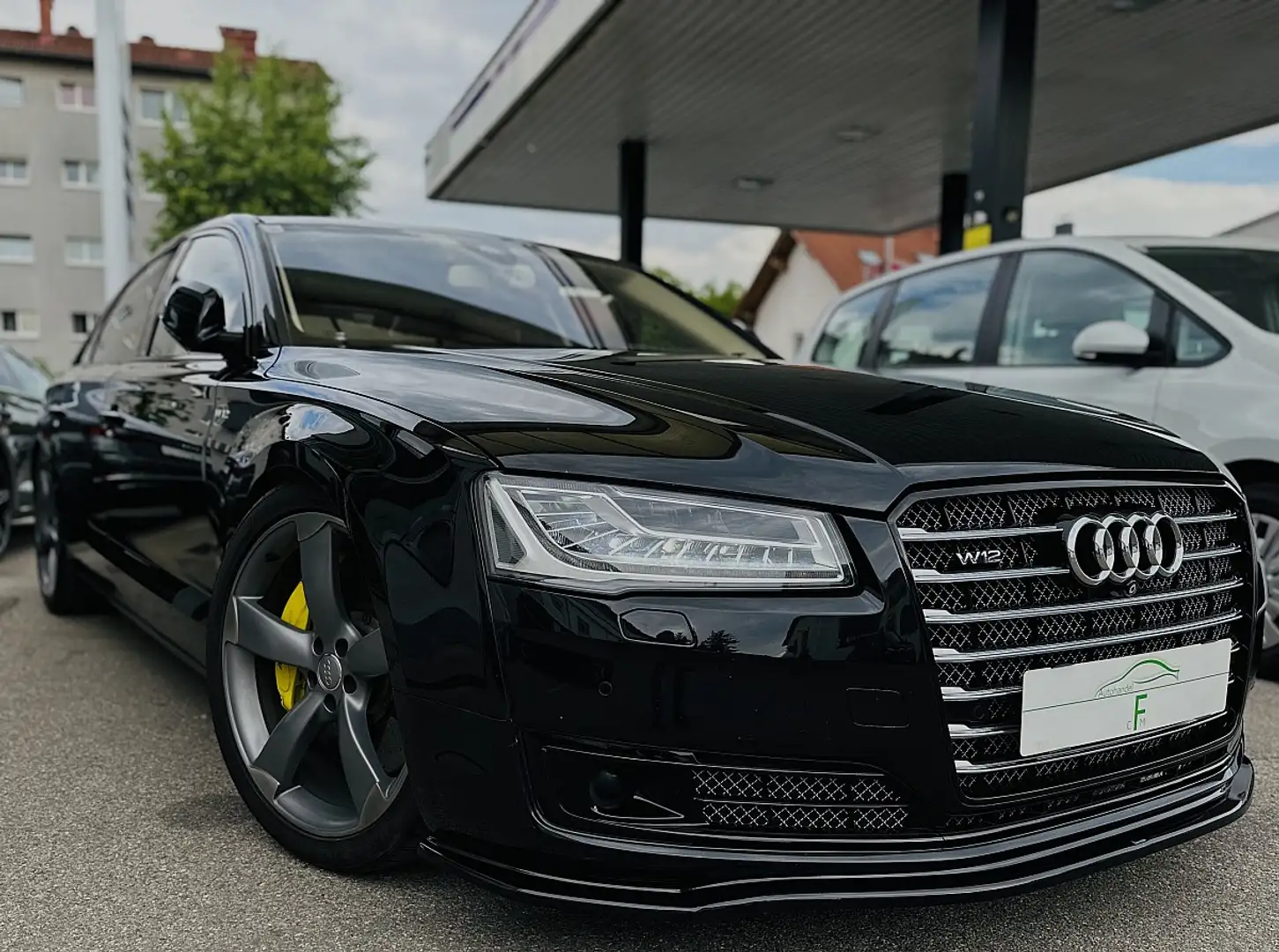 Audi A8 6,3 W12 lang quattro Tiptronic Schwarz - 2