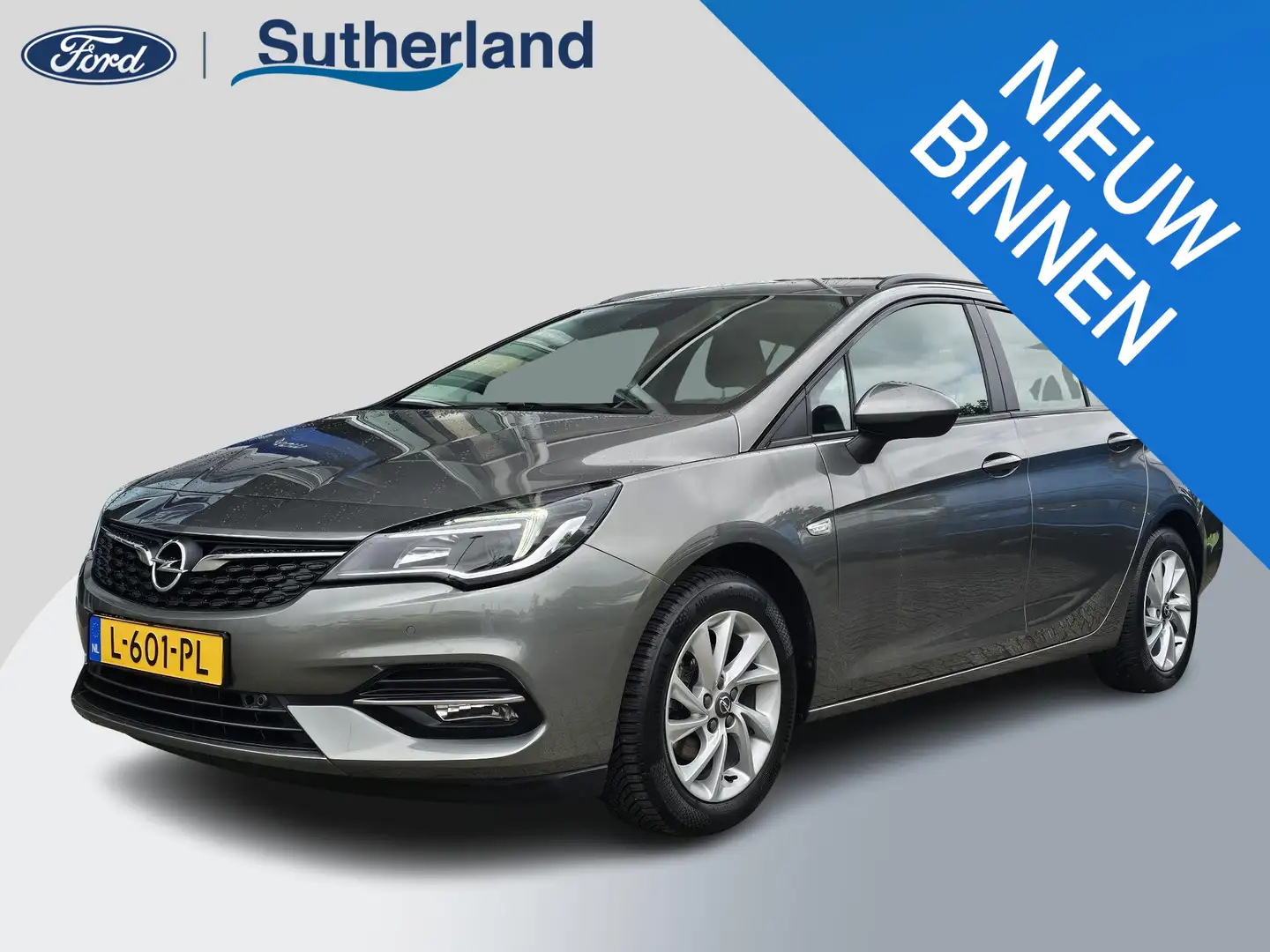 Opel Astra Sports Tourer 1.2 Edition Zeer netjes | Climate co Grijs - 1