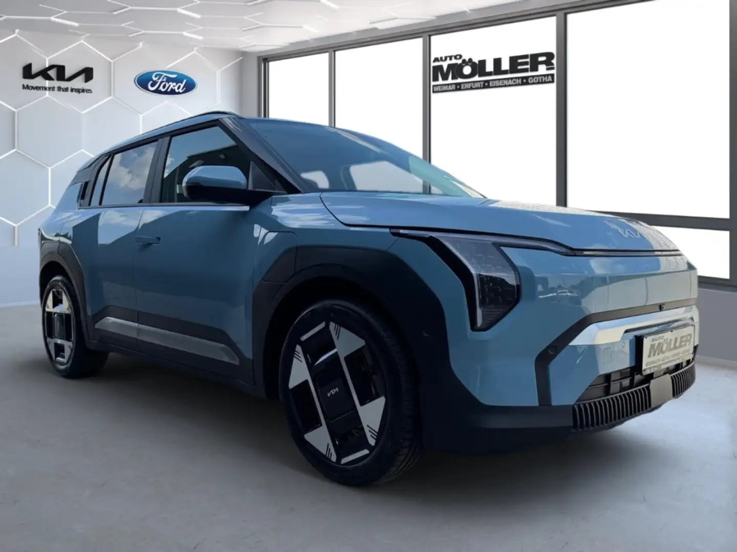 Kia EV3 58.3 Earth P3-P7 Navi LED 360° Kamera ACC HarmanKa Blau - 2