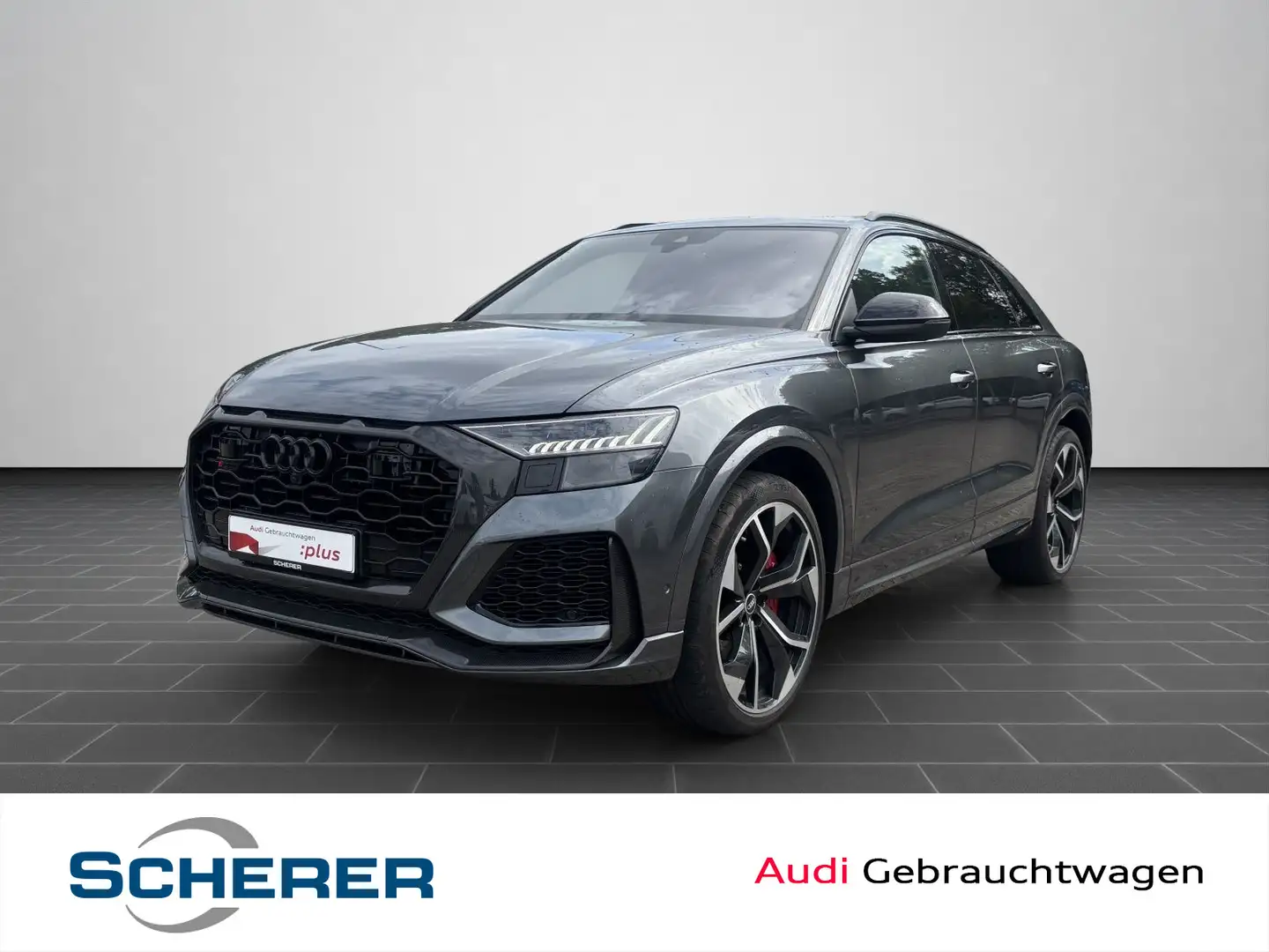 Audi RS Q8 ABT UMBAU PANO STD-HEIZUNG KERAMIK 360°KAM Gris - 1