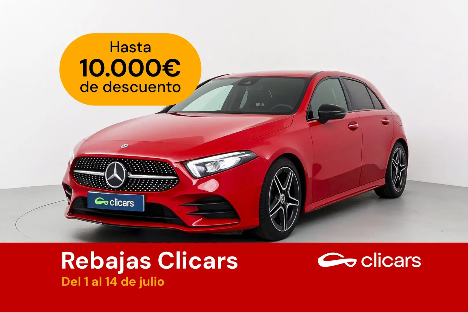 Mercedes-Benz A 200 200d 8G-DCT Rouge - 1