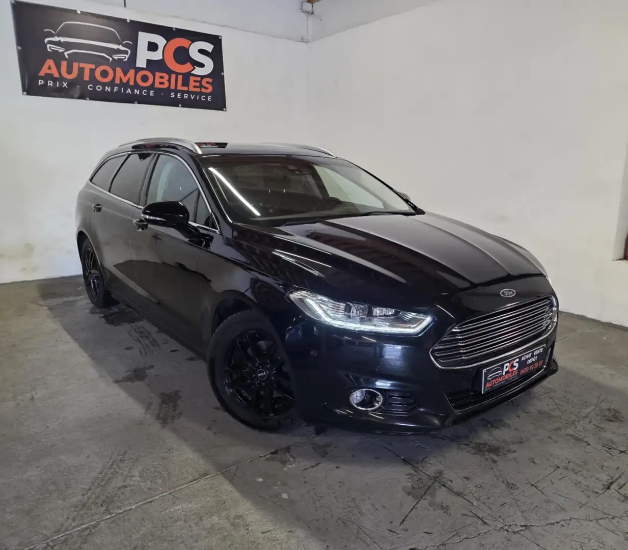 Ford Mondeo Clipper 1.5 TDCi ECOnetic*CAMERA*TOIT PANO*... Noir - 2