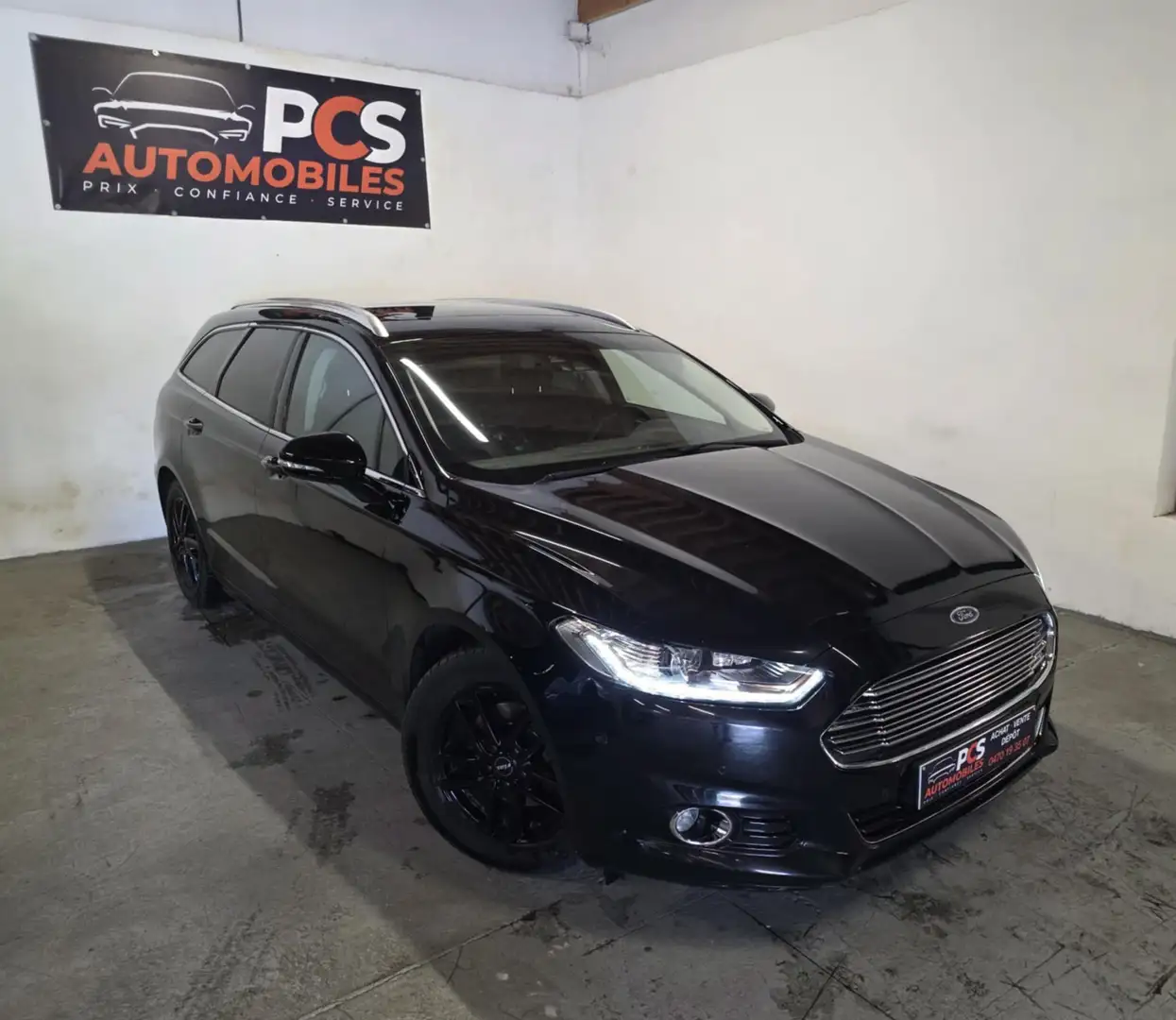 Ford Mondeo Clipper 1.5 TDCi ECOnetic*CAMERA*TOIT PANO*... Noir - 1
