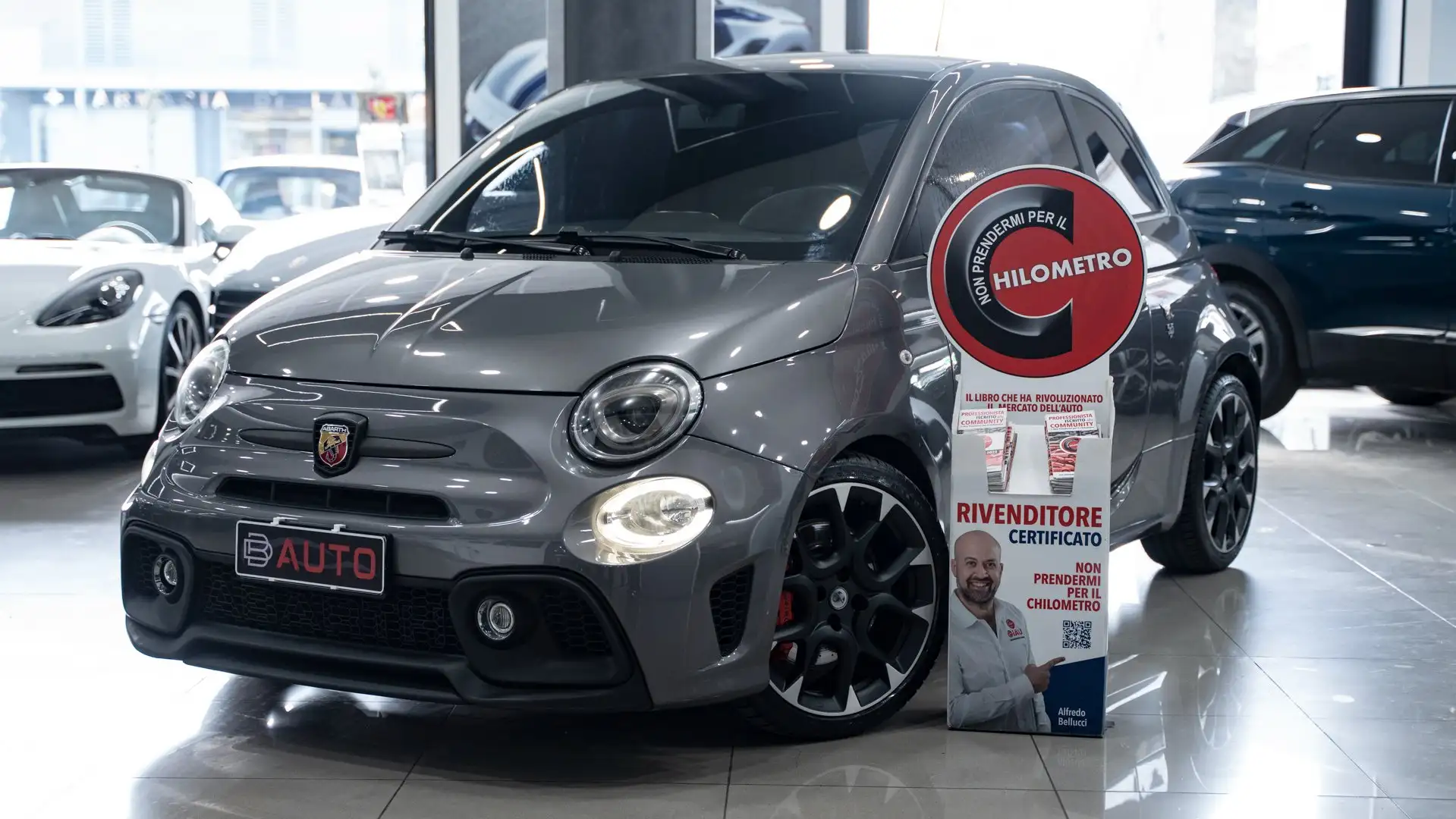 Abarth 595 Competizione 1.4 T JET 180 CV SABELT BREMBO XENO FULL OPTIONAL Grigio - 1