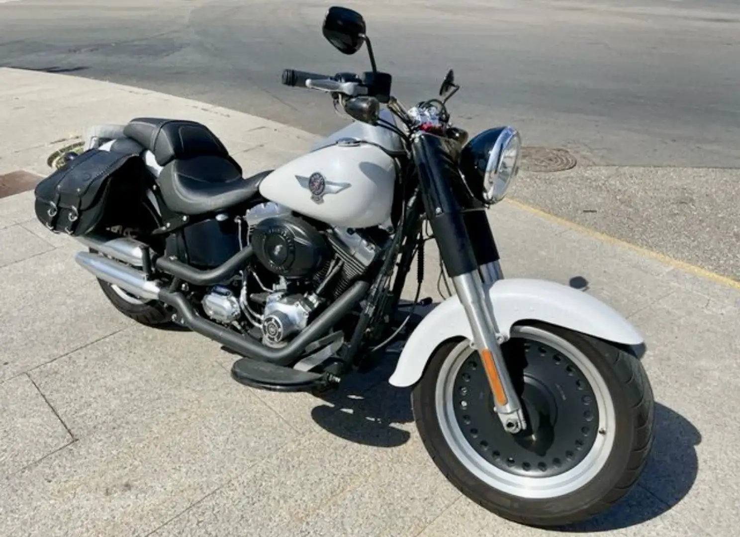 Harley-Davidson Fat Boy Escapes SS Blanco - 2