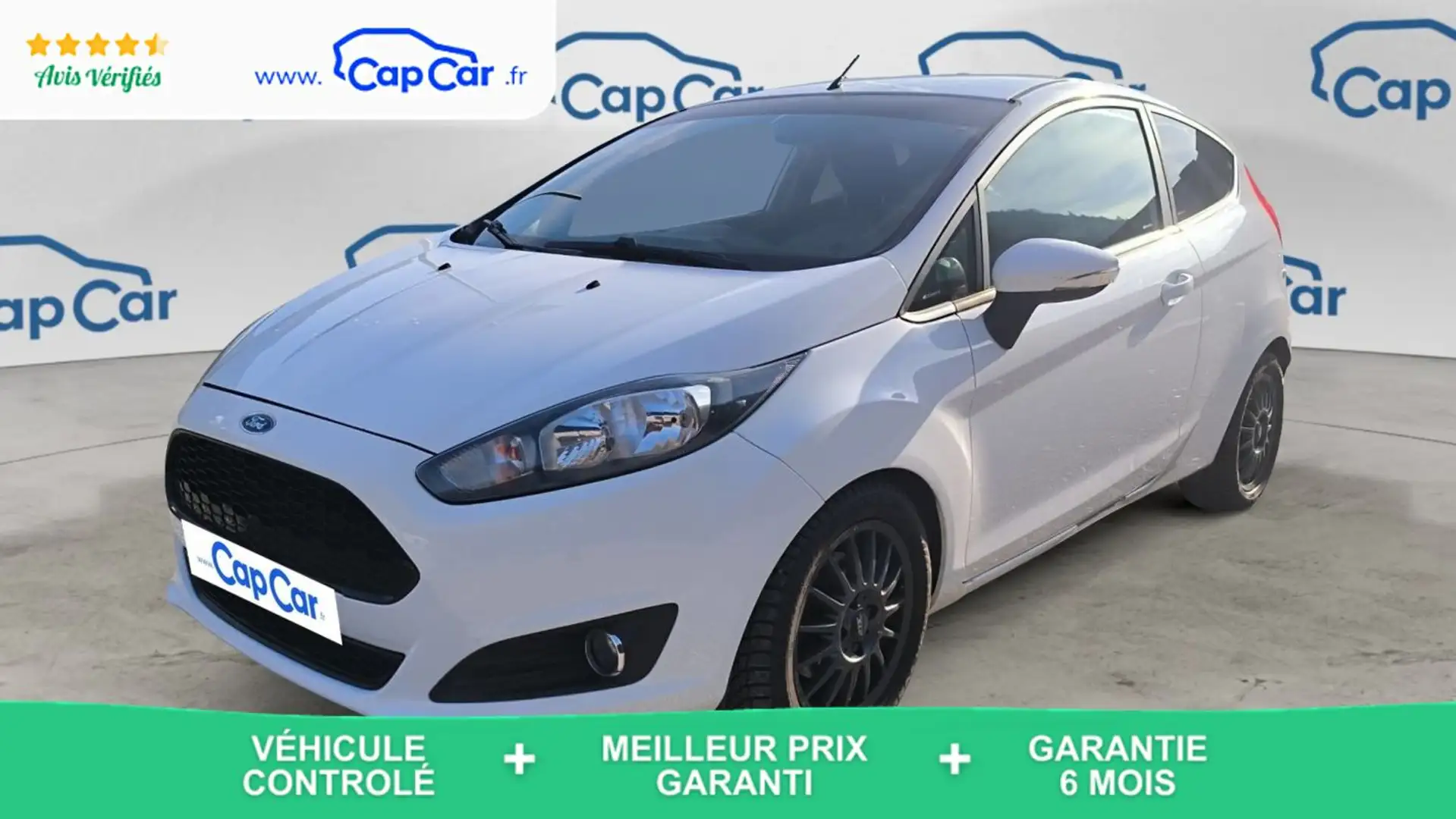 Ford Fiesta V 1.25 60 Ambiente Blanc - 1