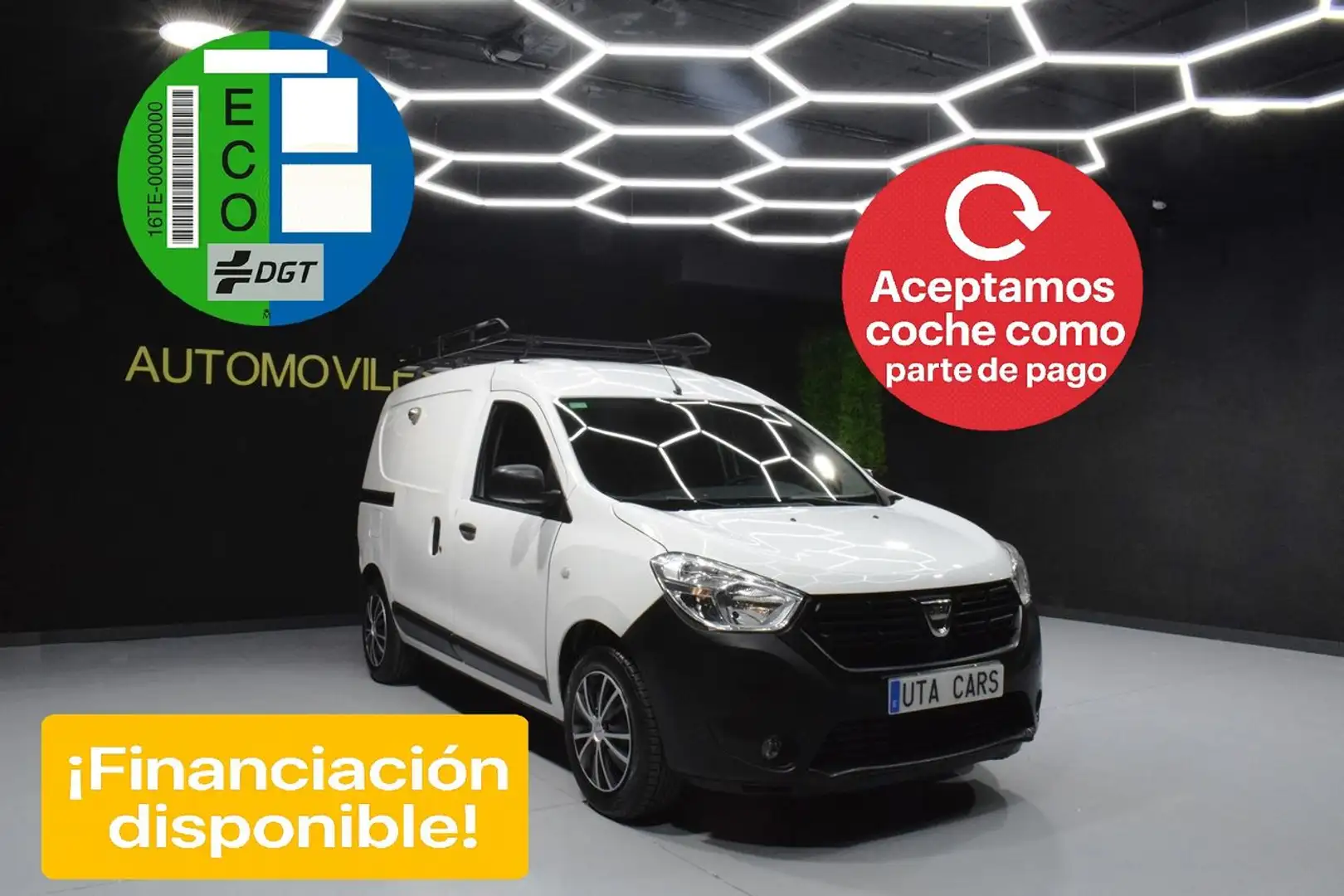 Dacia Dokker 1.6 Ambiance GLP SS 75kW Blanc - 1