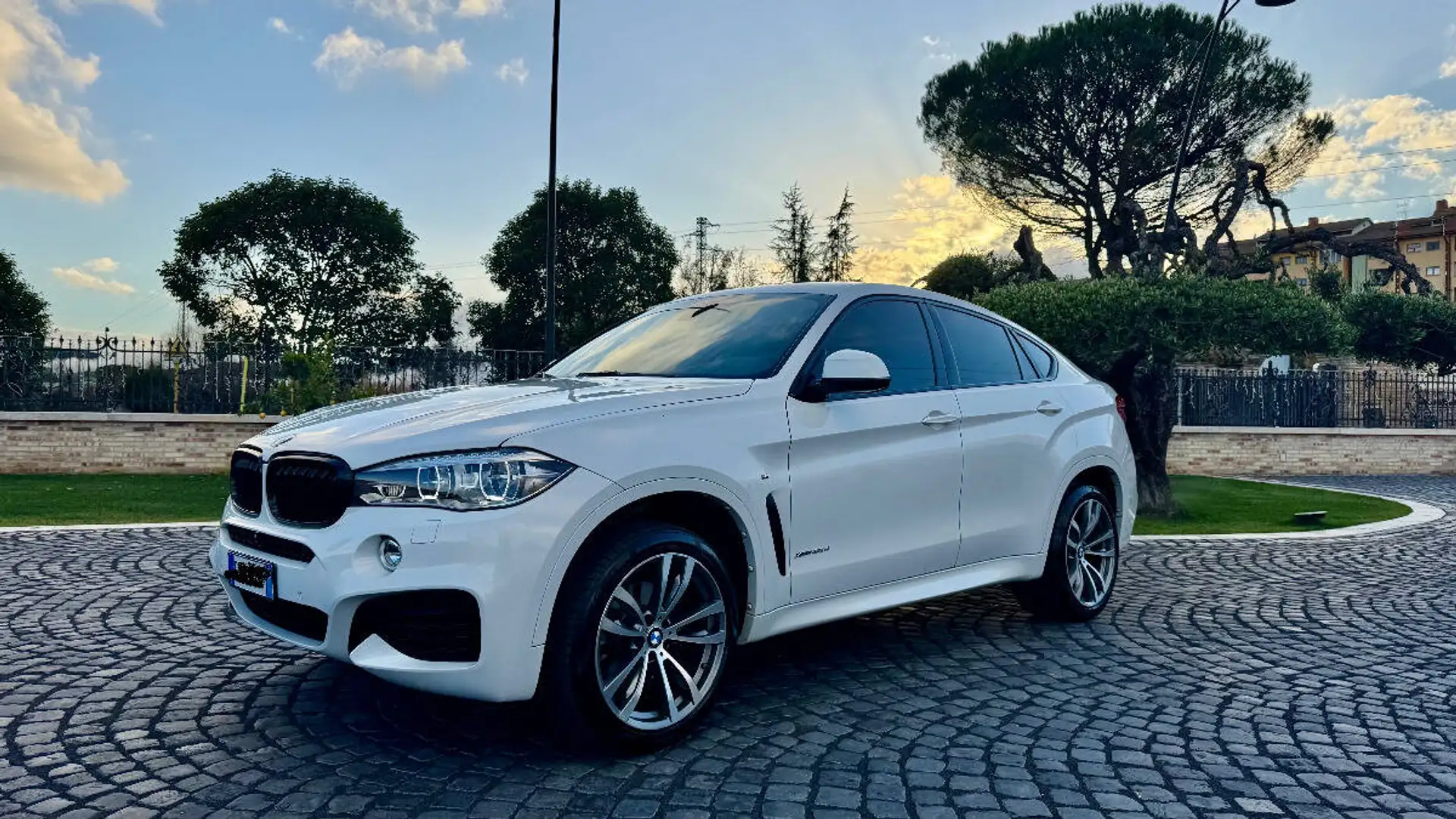 BMW X6 Xdrive30d Msport GARANZIA 10 25 BMW Bianco - 1