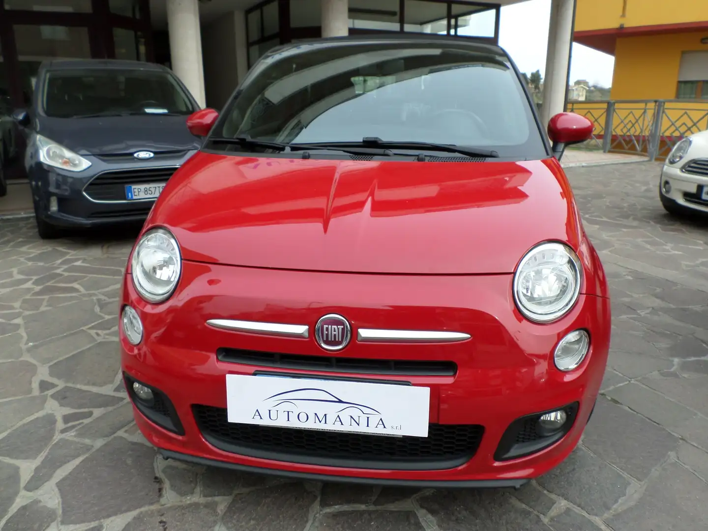 Fiat 500C 0.9 t.air t. S 85cv my14 Rosso - 2