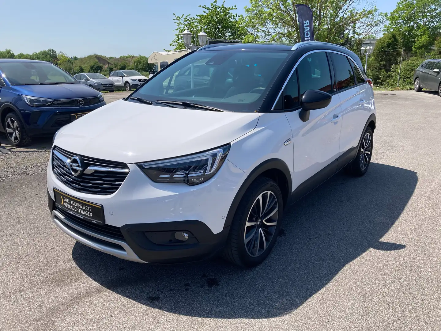 Opel Crossland X 120 Jahre 1.2 Turbo 130PS*SHZ*PP*RFK*LM*NAVI Wit - 1