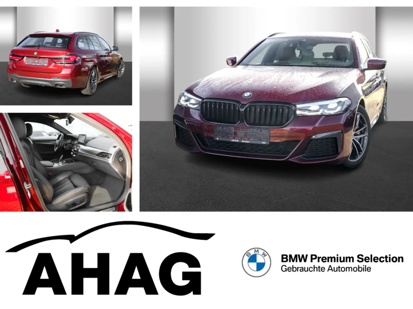 BMW 540 d xDrive Touring M Sportpaket*AHK*Business* Rouge - 1