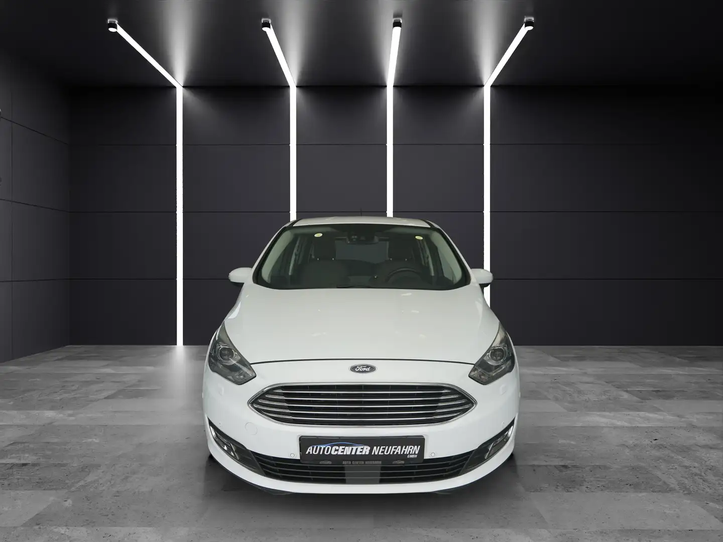 Ford C-Max GRAND Titanium+NAVI+TOTWINKEL+AHK+PDC+Zahnrimmen g Blanc - 2