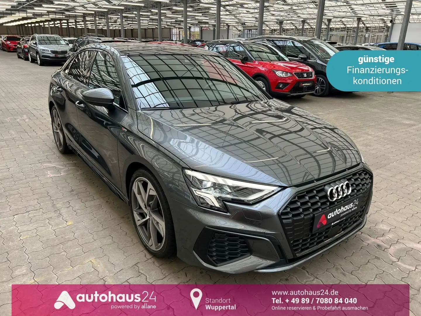 Audi A3 35 1.5 TFSI Limousine S line|LED|Sitzhzg Grau - 1