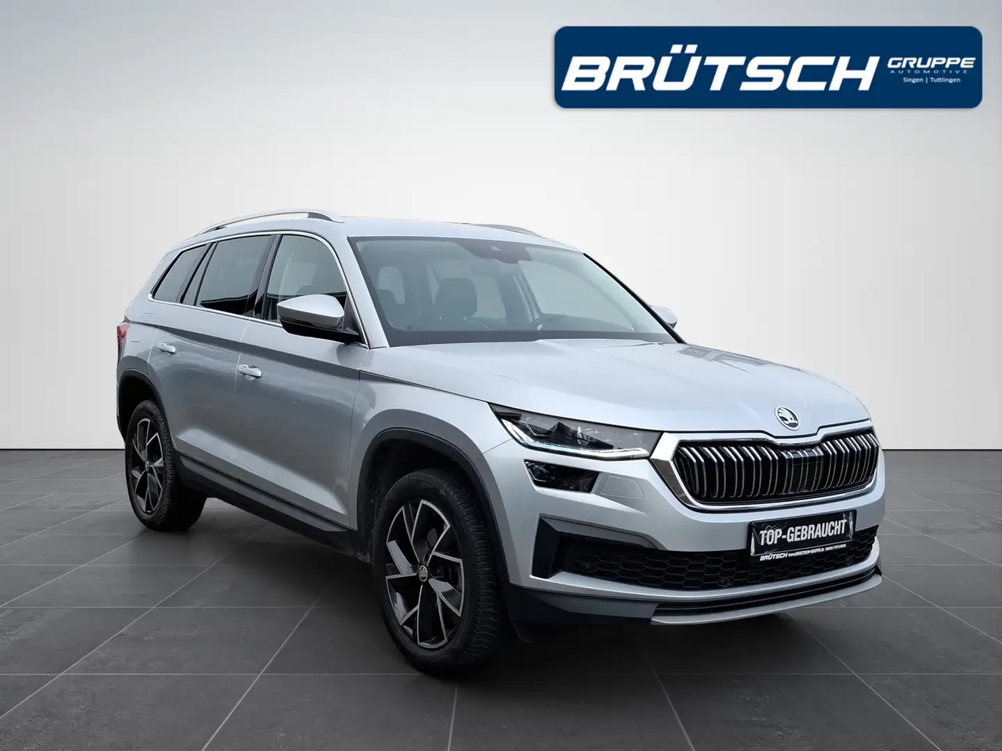 Skoda Kodiaq 1.5 TSI Style DSG / MATRIX / AHK / NAVI / 7-SITZER Argintiu - 2