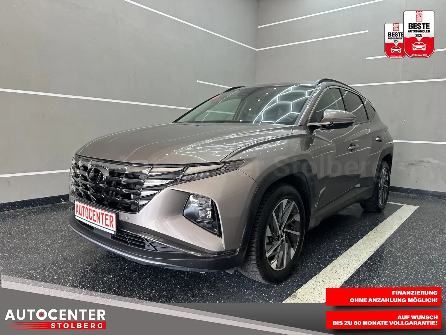 Hyundai TUCSON Trend Mild-Hybrid 2WD "1 HAND-WENIG KM" Beige - 1