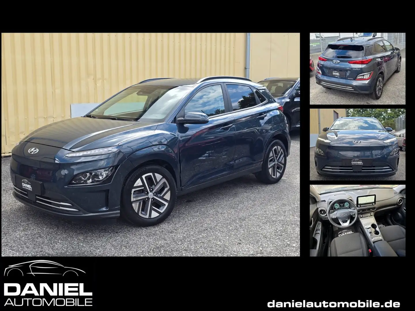 Hyundai KONA Trend Elektro 2WD 64kWh (204PS) LED+KAM+NAV Azul - 1
