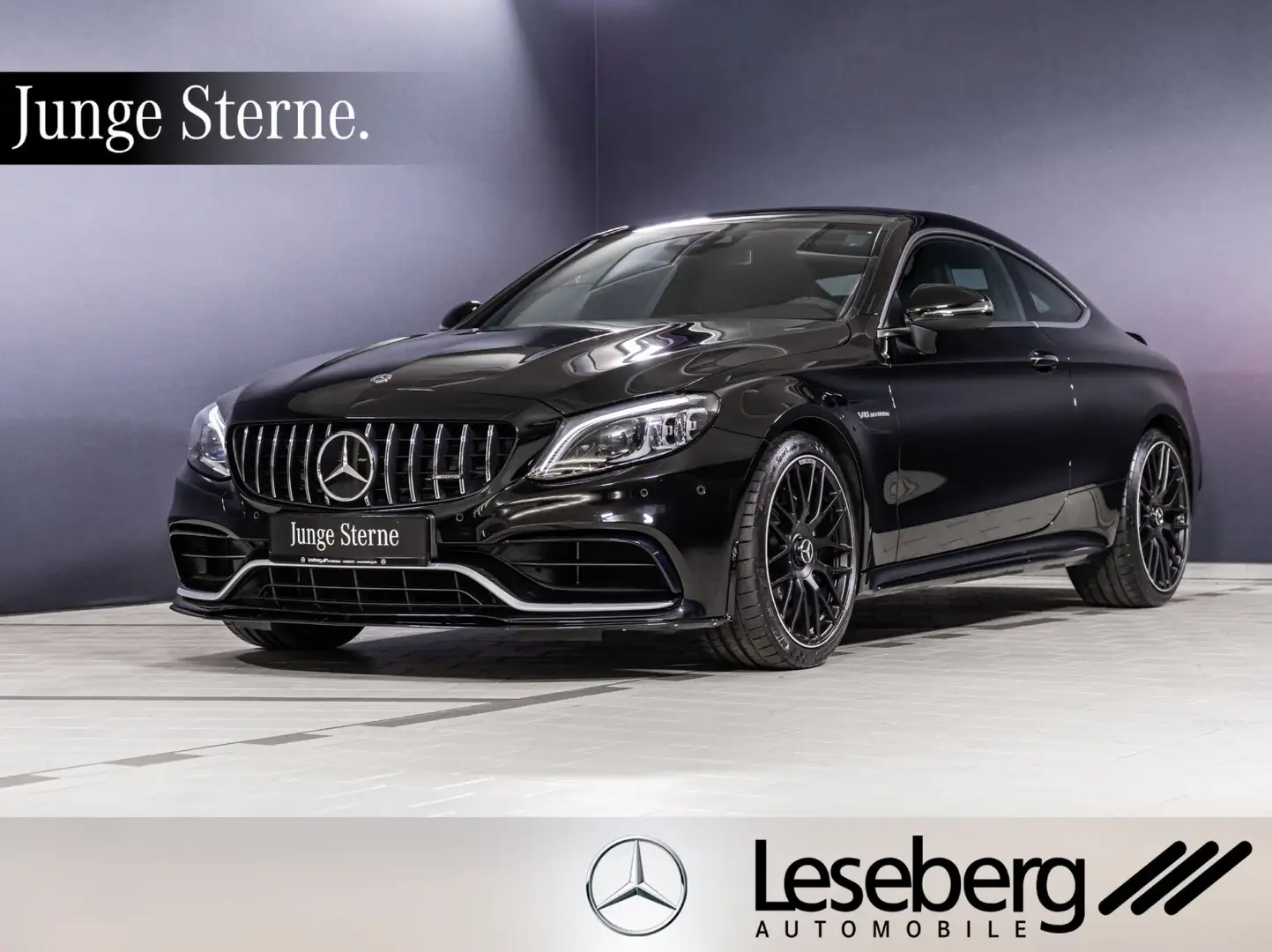 Mercedes-Benz C 63 AMG C 63 AMG Coupé Multibeam/Pano/Distron./Burmester Black - 1