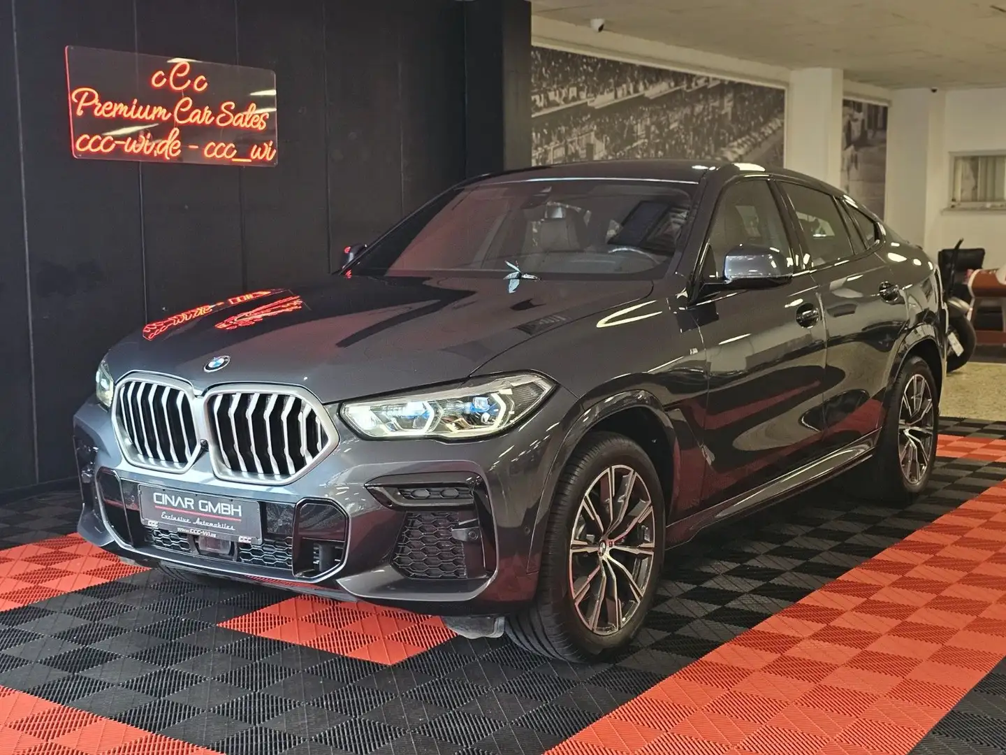 BMW X6 xDrive 30 d *M-SPORT* (ACC/LASER/CAM/LIFT/SPU Gris - 1