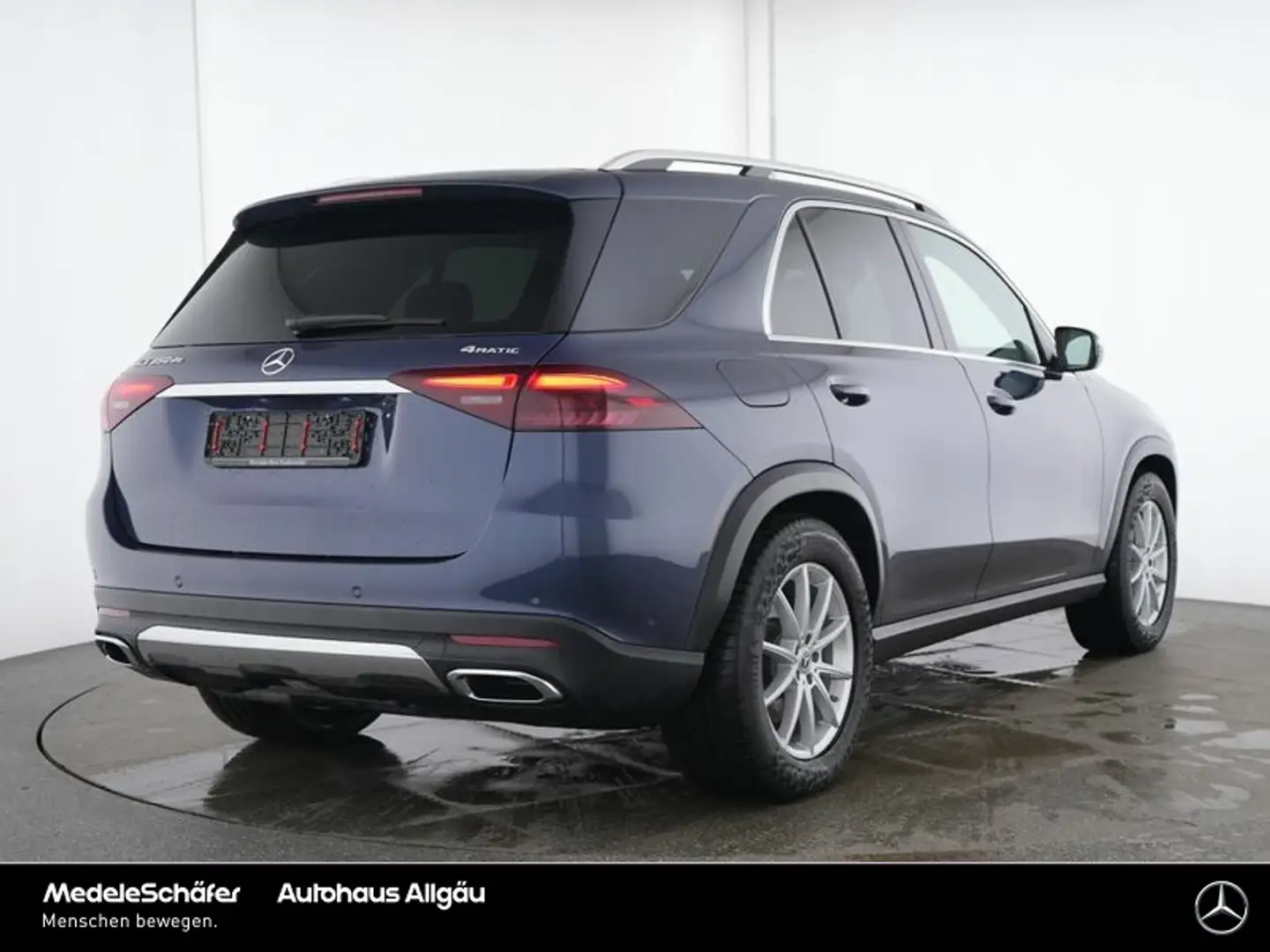 Mercedes-Benz GLE 350 GLE 350 de 4M Pano Airmatic erhöhteAHK Multibeam Blau - 2