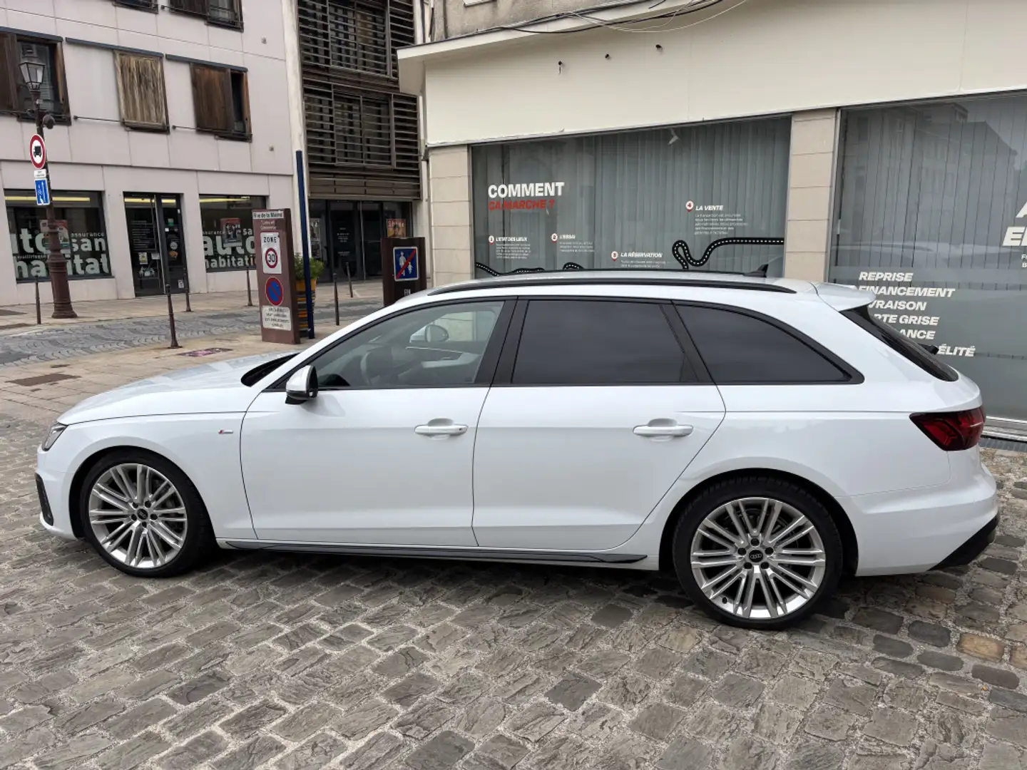 Audi A4 allroad Avant Quattro 40 2.0 TDi 16V  Mild Hybrid S tronic Weiß - 2