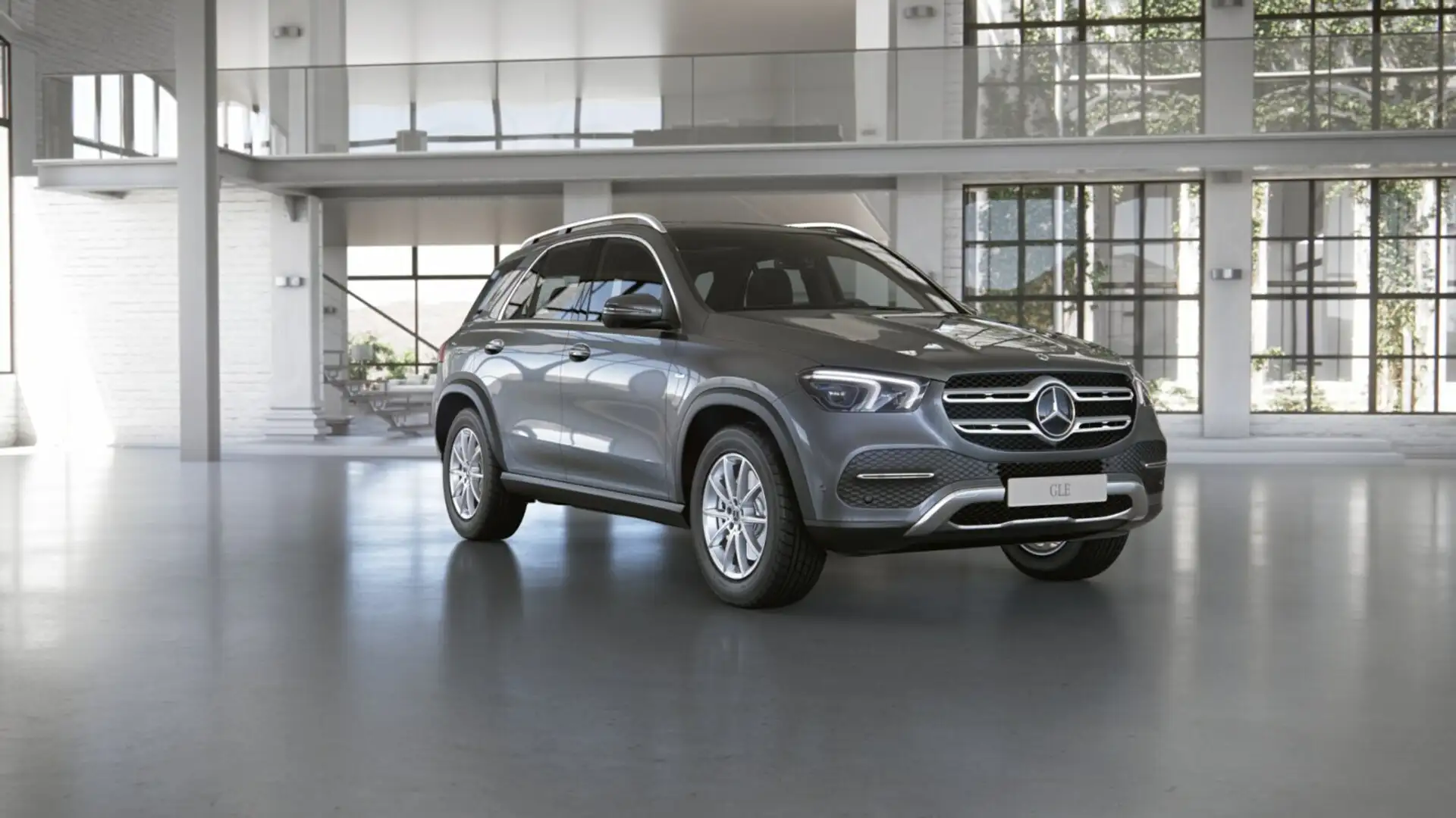 Mercedes-Benz GLE 350 GLE 350 de 4M AMG+AIRM+AHK+DISTRO+PANO+360°+HUD Grau - 2