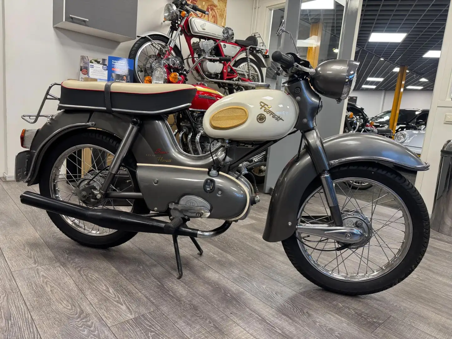 Kreidler Florett K54 Eitank Super 5 1964 5 voet versnelling, ( moto - 2