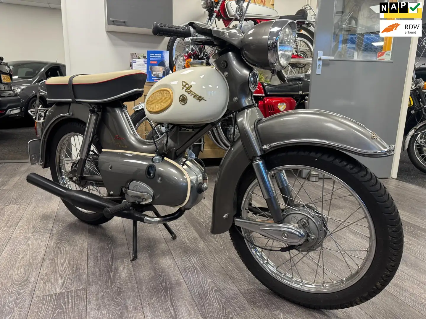 Kreidler Florett K54 Eitank Super 5 1964 5 voet versnelling, ( moto - 1