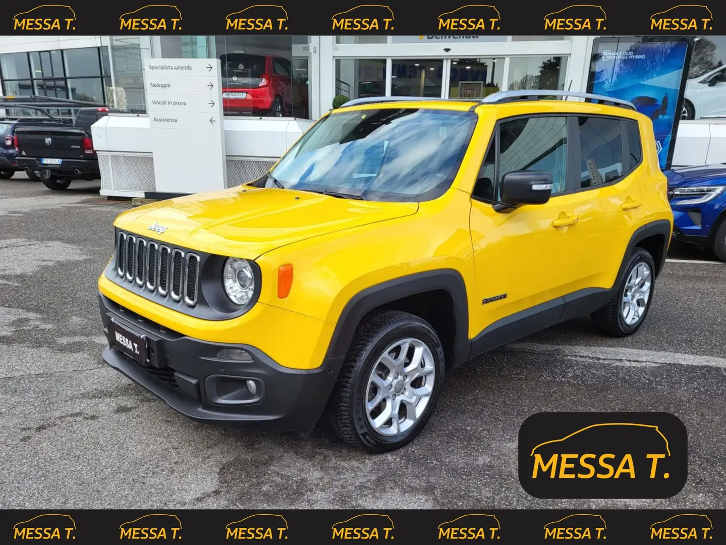 Jeep Renegade 2.0 mjt Limited 4wd 140cv auto Yellow - 1