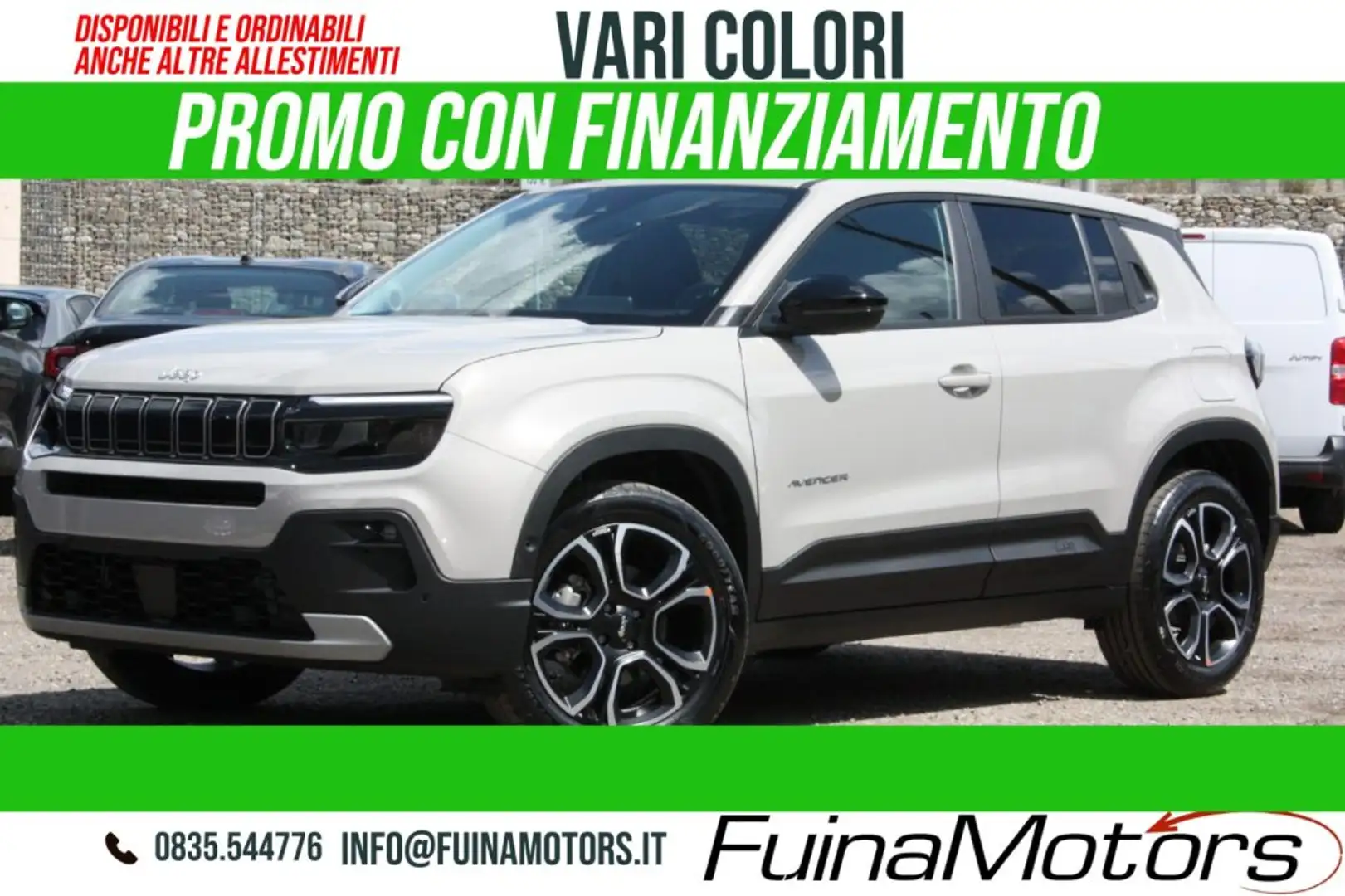 Jeep Avenger 1.2 Turbo 100 CV Summit MANUALE NUOVO Nero - 1