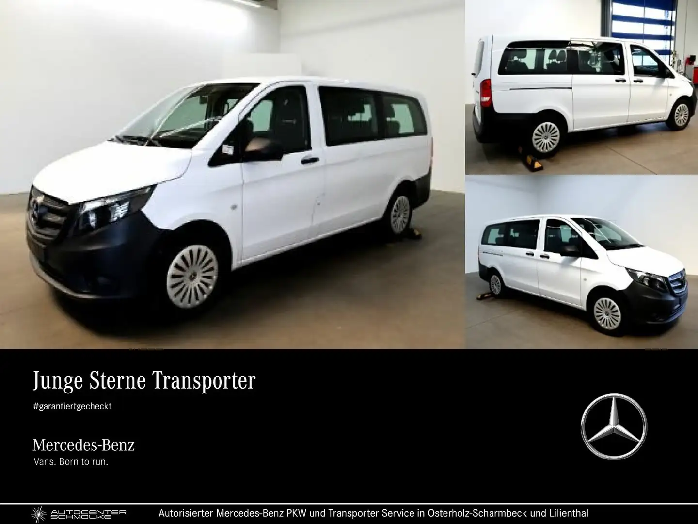 Mercedes-Benz Vito Vito 114 CDI Tourer PRO L*KLIMA*TEMPOMAT*KAMERA Weiß - 1
