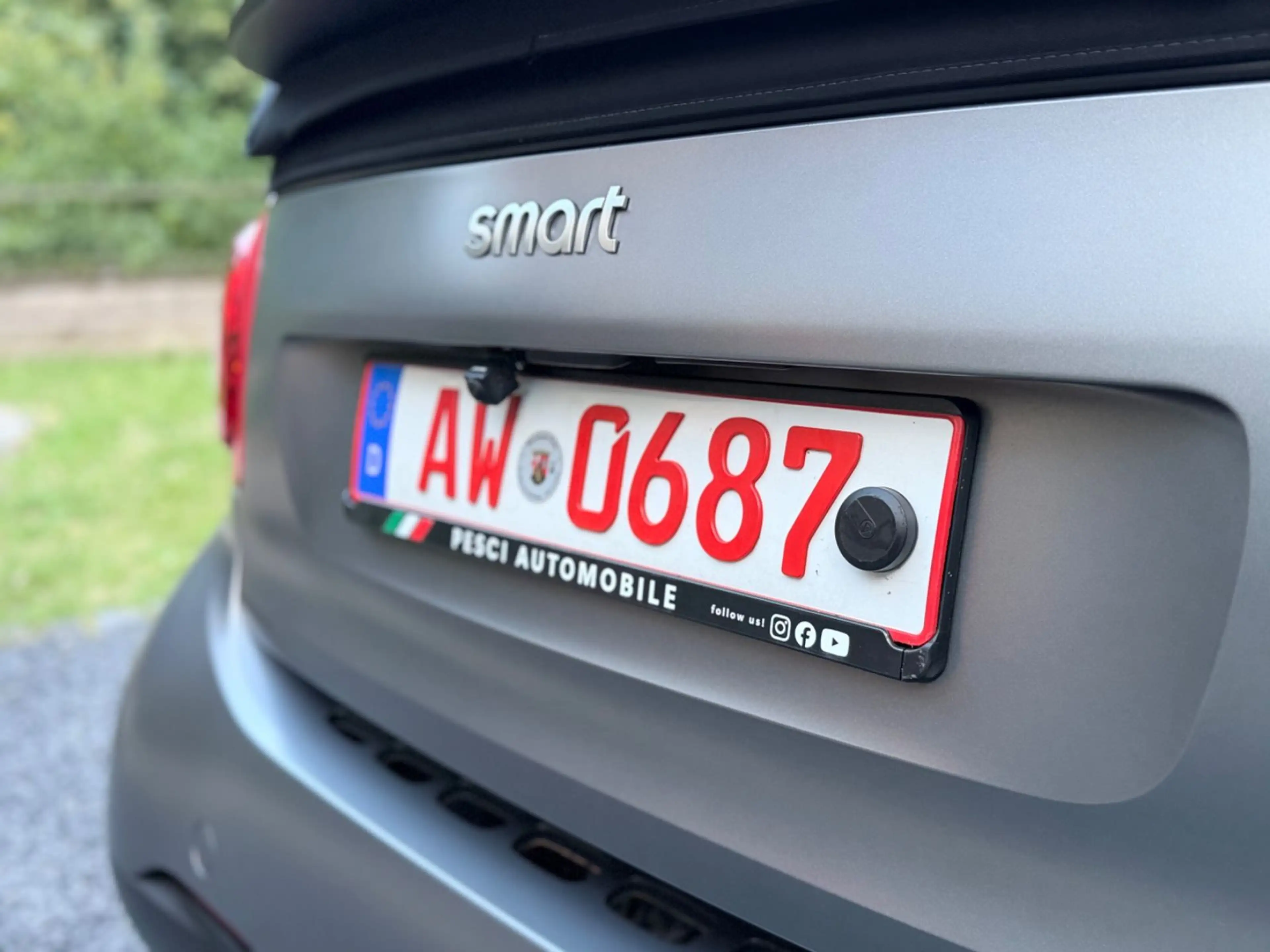 smart forTwo fortwo cabrio Mattgrau AHK Alpine Navi LED — photo 25