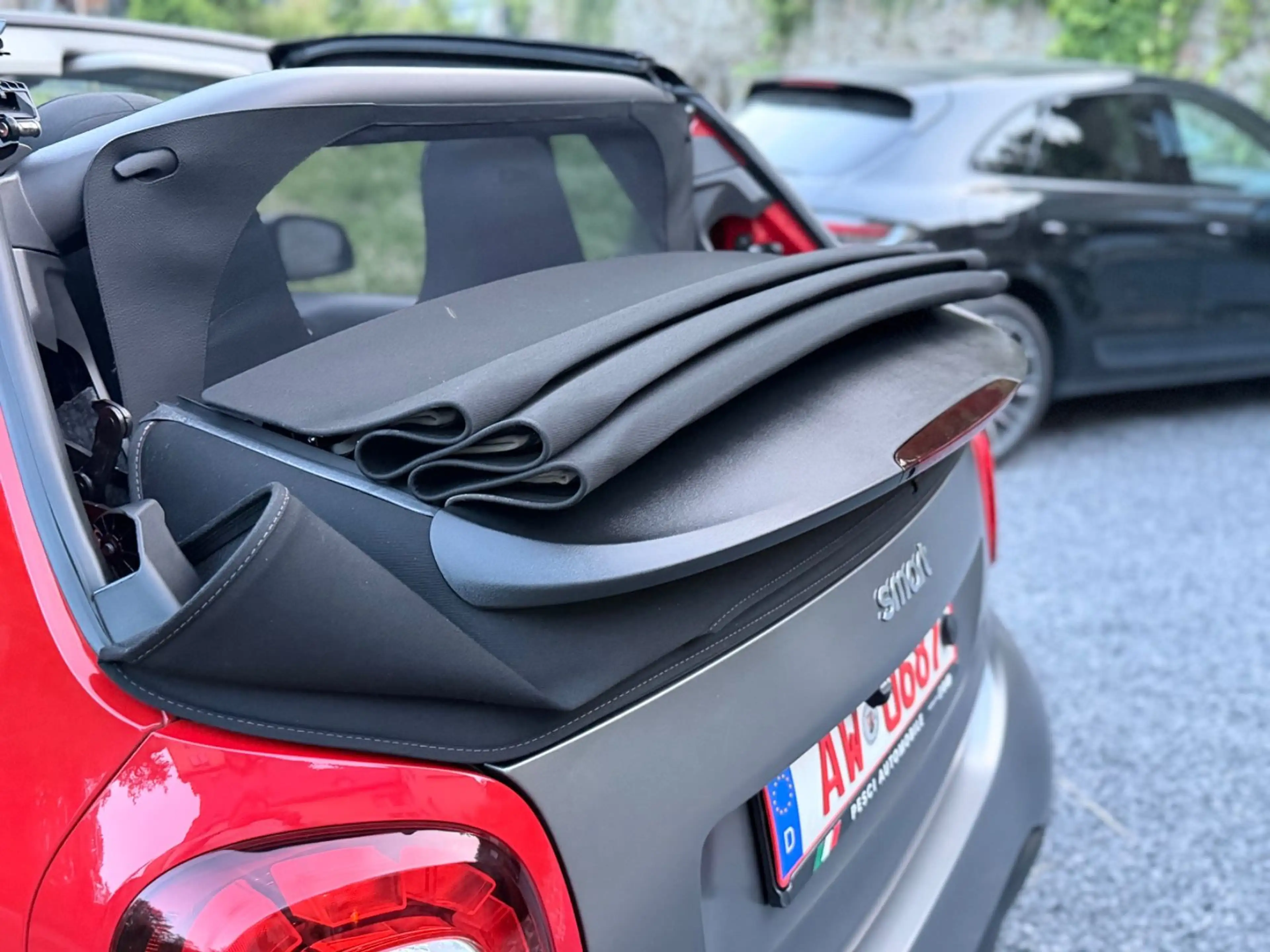smart forTwo fortwo cabrio Mattgrau AHK Alpine Navi LED — photo 10