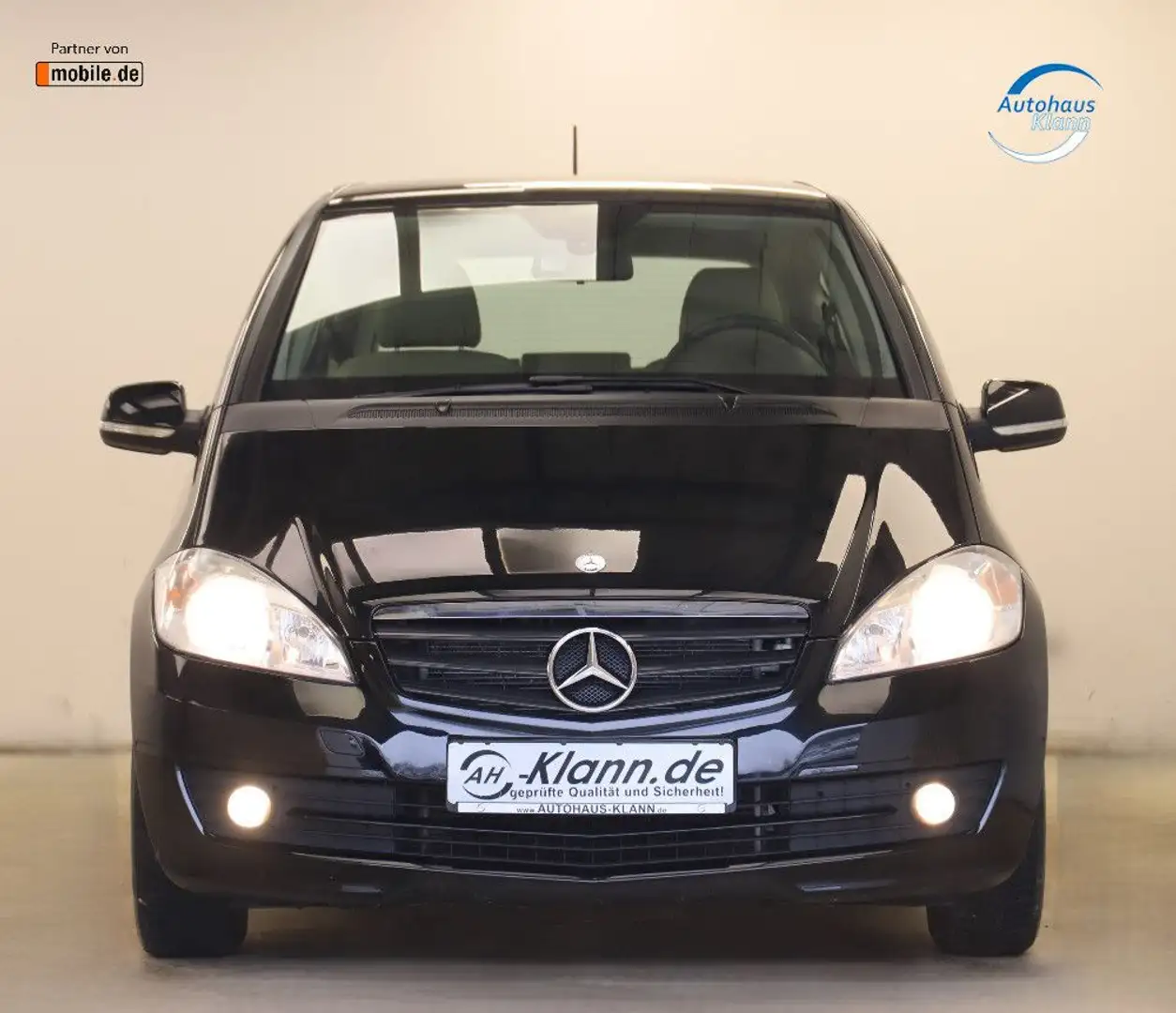 Mercedes-Benz A 160 BE 95 PS Elegance Klima SHZ 1. Hand Negro - 2