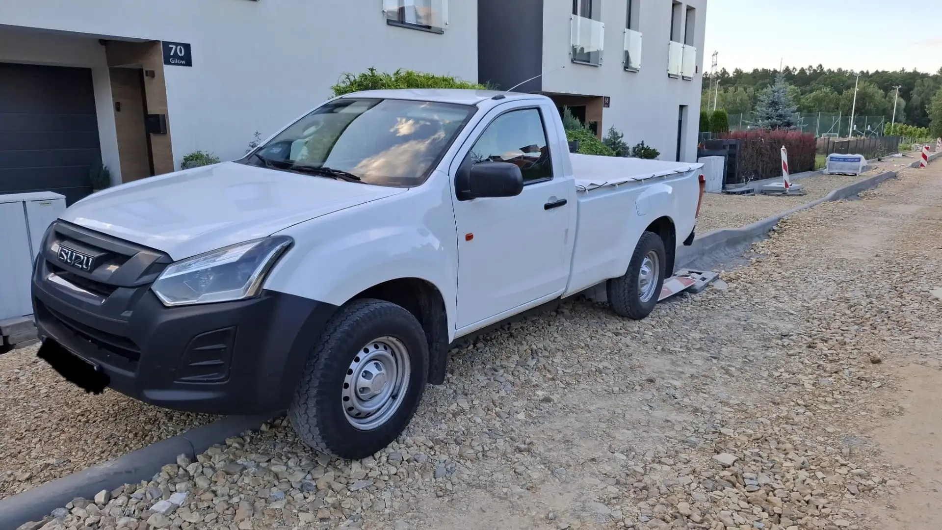 Isuzu D-Max 4x4 Single Cab AHK PDC Klima Білий - 1
