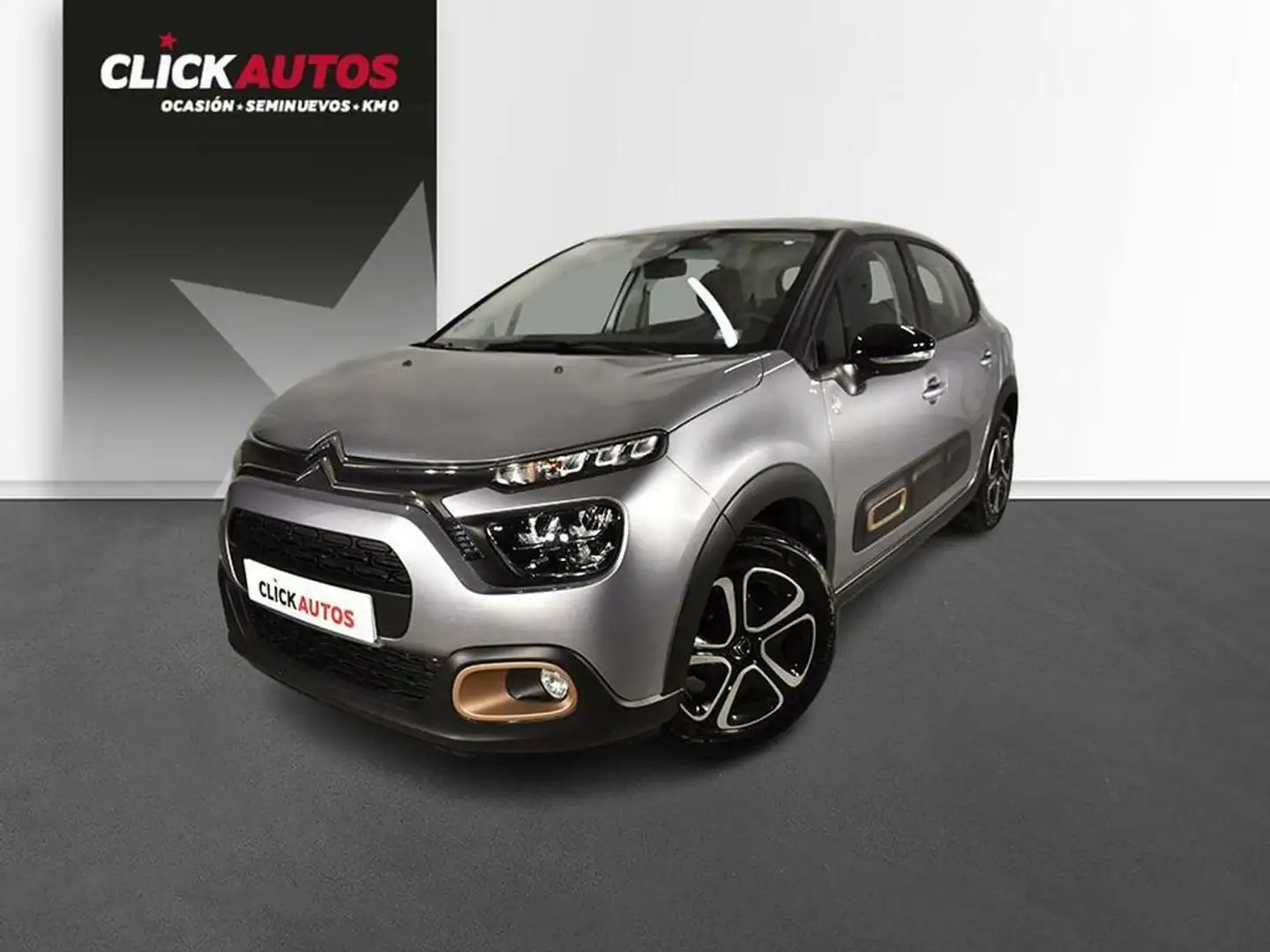 Citroen C3 1.2 Puretech 83CV C-Series Gris - 1