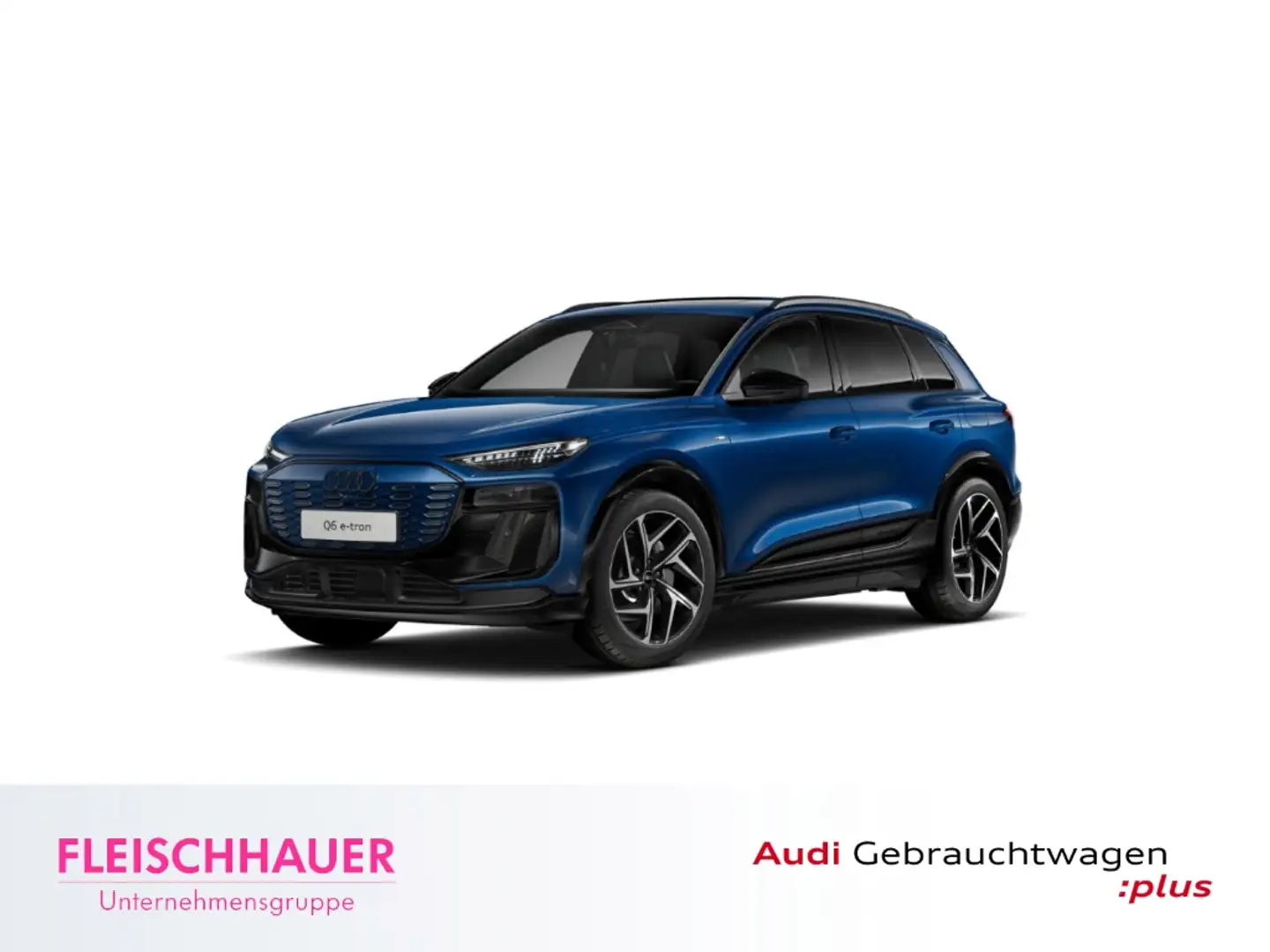Audi Q6 e-tron performance MATRIX+PANO+TECH-PLUS+AHK+B&O+ACC+ Blau - 2
